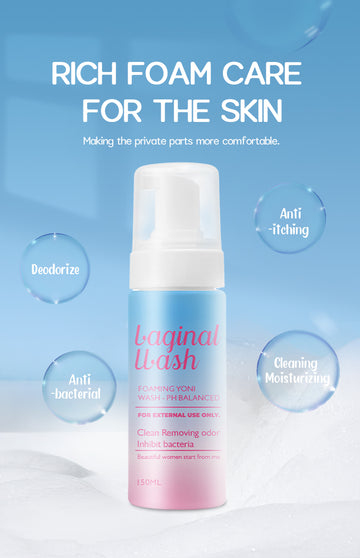 Feminine foam wash